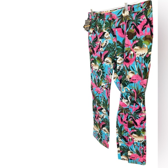 Loudmouth NWT 34x32 Flamingo Paradise Pants - Pink and Green - Picture 13 of 13